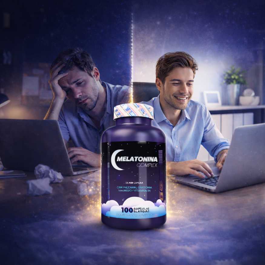 MELATONINA COMPLEX™ - VUELVE A DORMIR MEJOR