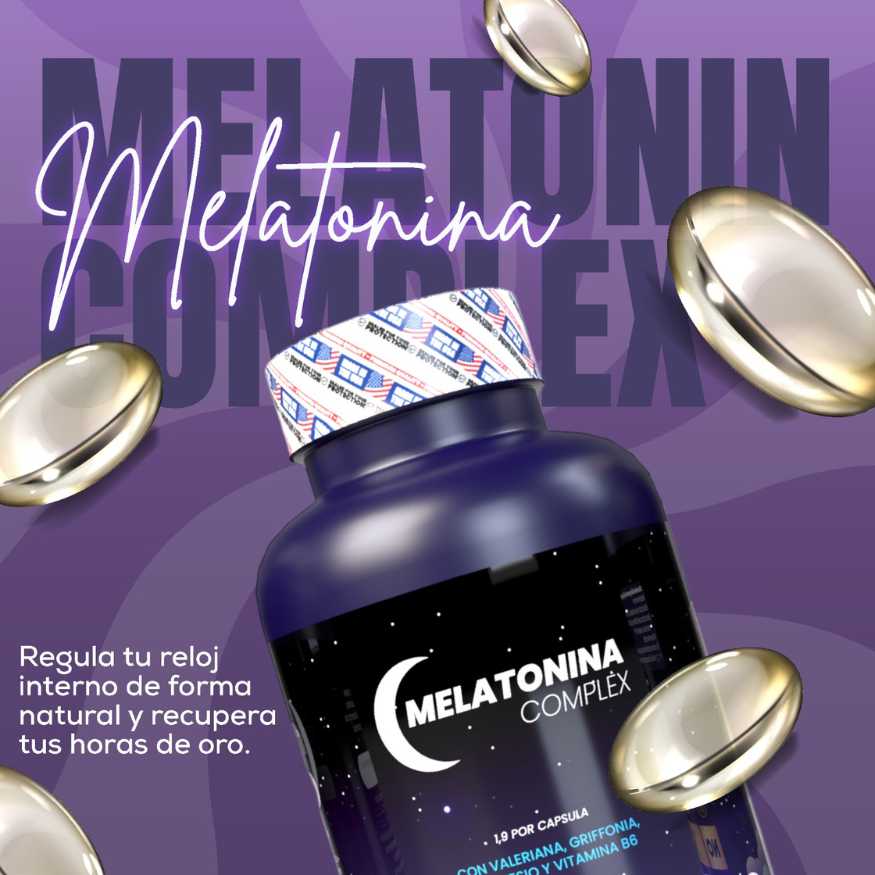 MELATONINA COMPLEX™ - VUELVE A DORMIR MEJOR