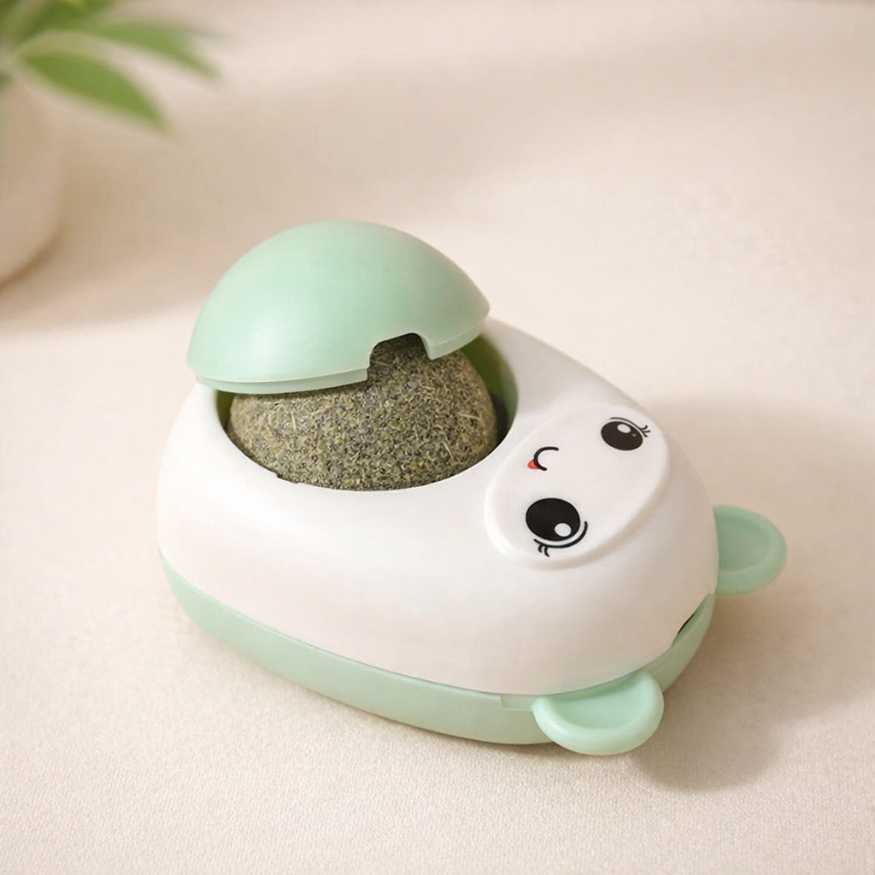 Pelota de Catnip Antiestrés para Gatos – Pack x2