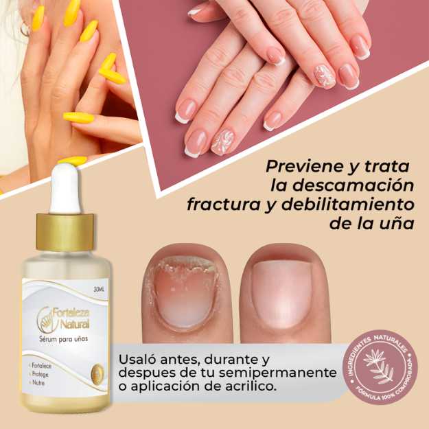 FortiNail™ – Sérum Reparador y Fortalecedor de Uñas