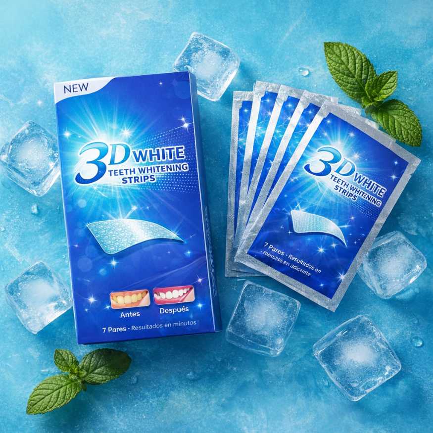 3D WHITE™  - TIRAS BLANQUEADORAS X7 PARES