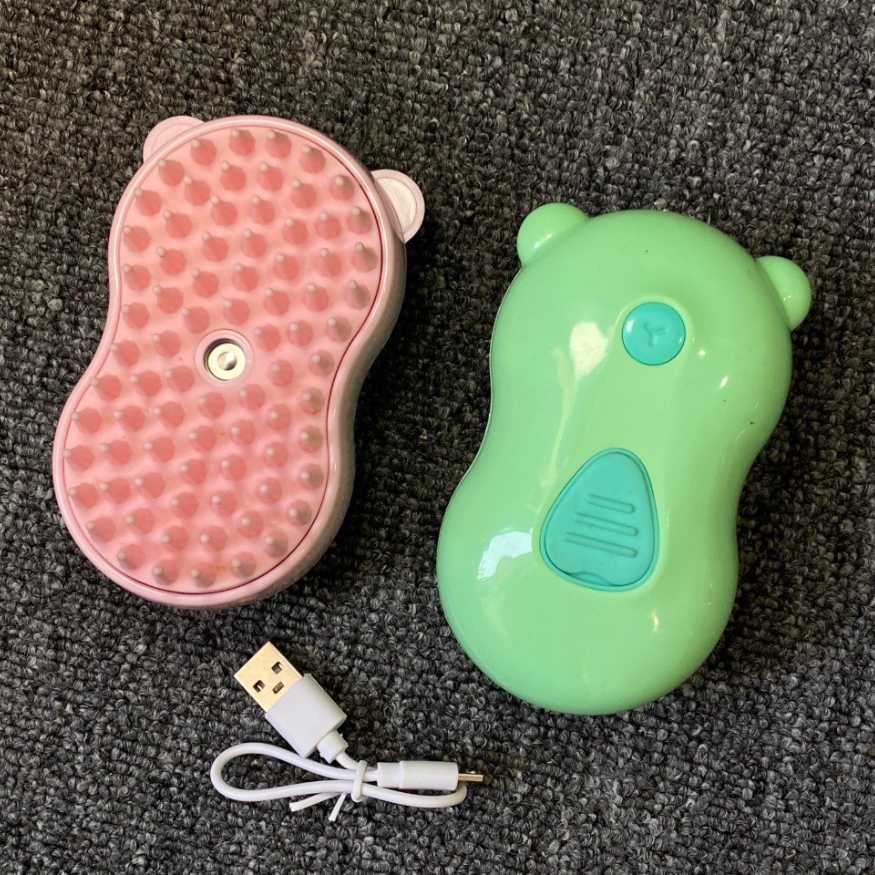 CEPILLO DE VAPOR PARA MASCOTAS - Suave, relajante y eficaz